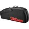 BOLSO WILSON CLASH V3 SUPER TOUR CAPACIDAD 3 RAQUETAS