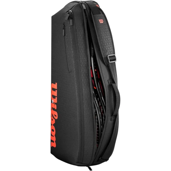 BOLSO WILSON CLASH V3 SUPER TOUR CAPACIDAD 3 RAQUETAS