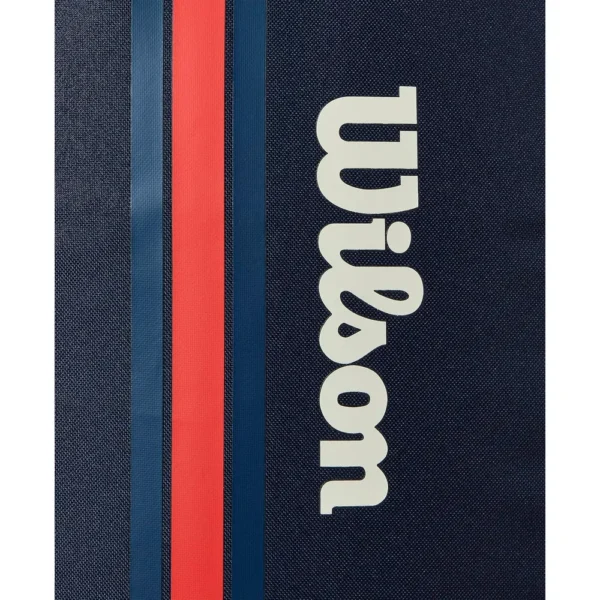 BOLSO WILSON TEAM 2025 AZUL MARINO CAPACIDAD 2 RAQUETAS