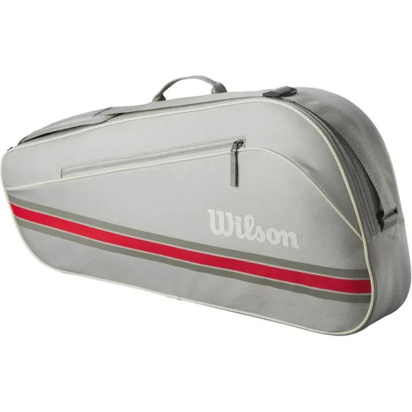 BOLSO WILSON TEAM 2025 AVENA CAPACIDAD 3 RAQUETAS