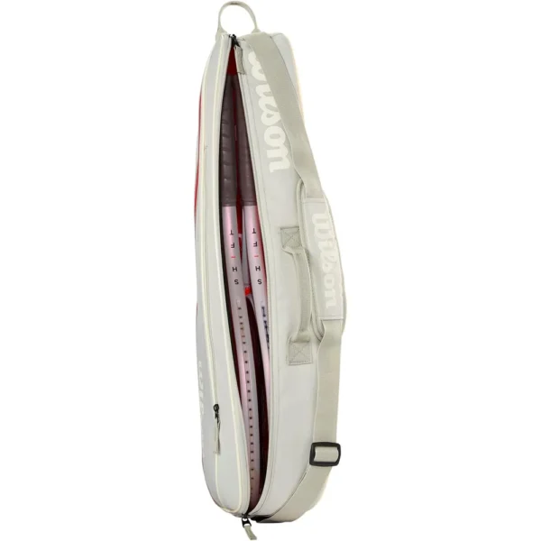 BOLSO WILSON TEAM 2025 AVENA CAPACIDAD 3 RAQUETAS