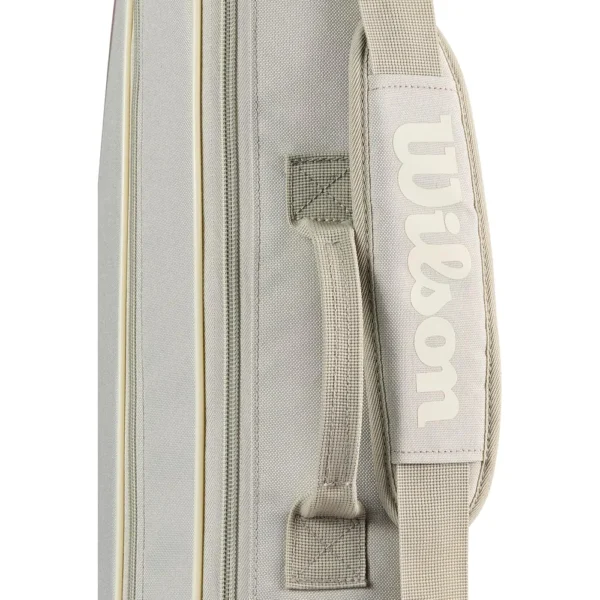 BOLSO WILSON TEAM 2025 AVENA CAPACIDAD 3 RAQUETAS