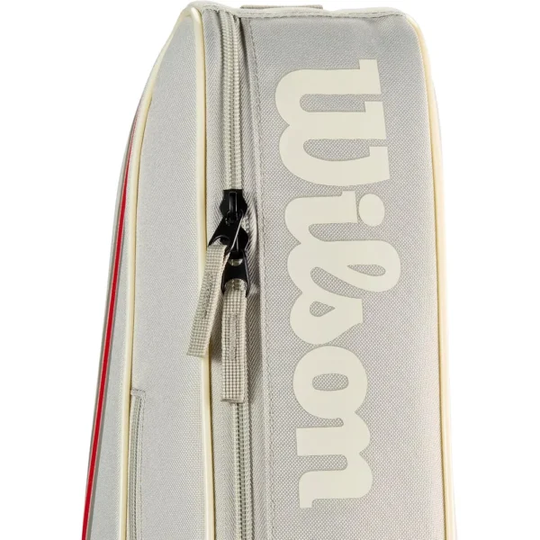 BOLSO WILSON TEAM 2025 AVENA CAPACIDAD 3 RAQUETAS