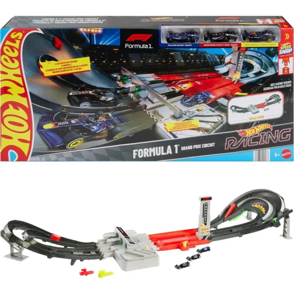 HOT WHEELS FORMULA 1 GRAND PRIX CIRCUIT 3 AUTOS