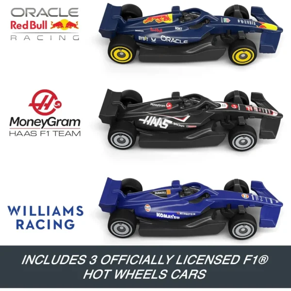 HOT WHEELS FORMULA 1 GRAND PRIX CIRCUIT 3 AUTOS