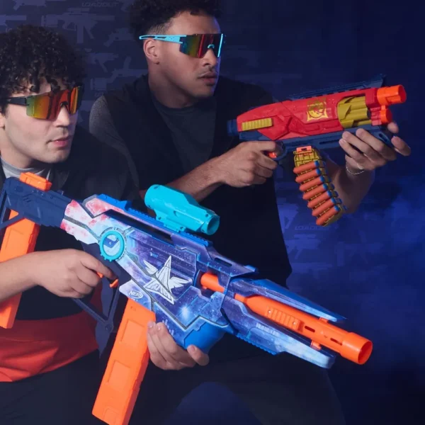 NERF LANZADOR LOADOUT GALACTIC COMMANDER MOTORIZADO CON 48 DARDOS
