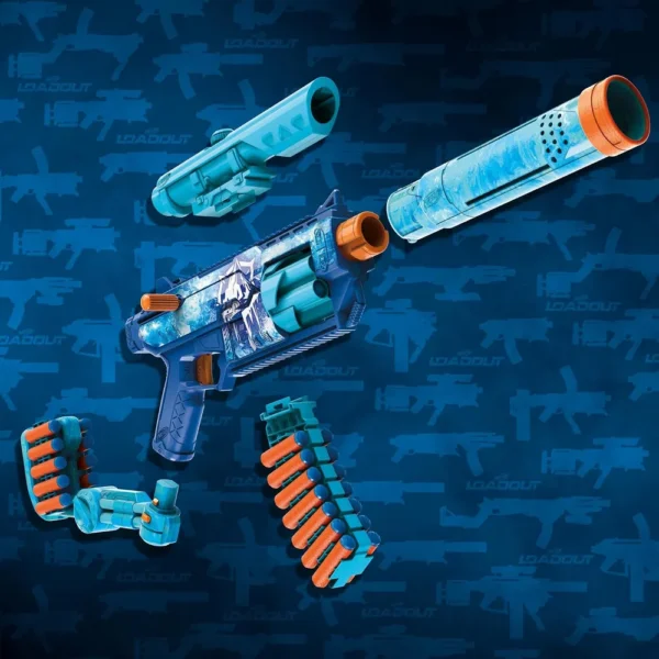 b0dsy86rdt_4.webp NERF LANZADOR LOADOUT FROSTFUSION CON 30 DARDOS