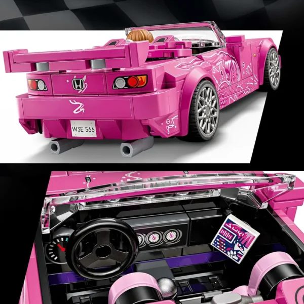 b0dwxq89x4_5.webp LEGO SPEED CHAMPIONS WILD SPEED HONDA S2000 77241
