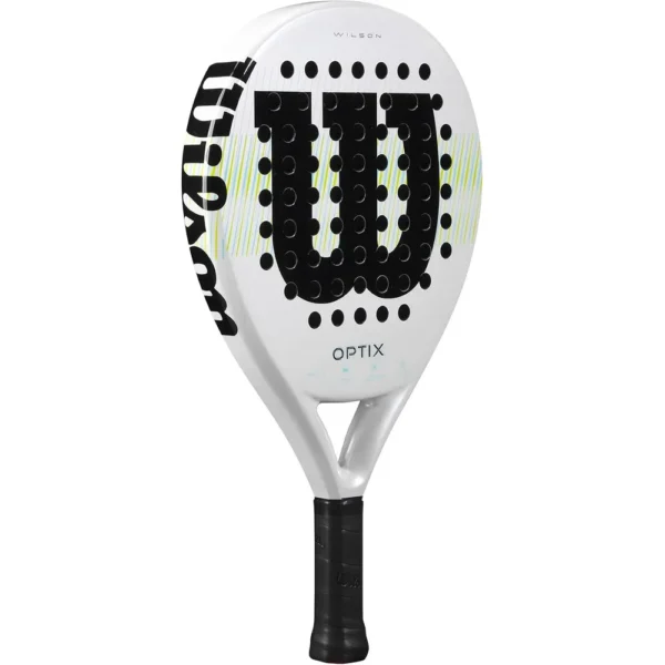 RAQUETA DE PÁDEL WILSON OPTIX V1 BLANCO
