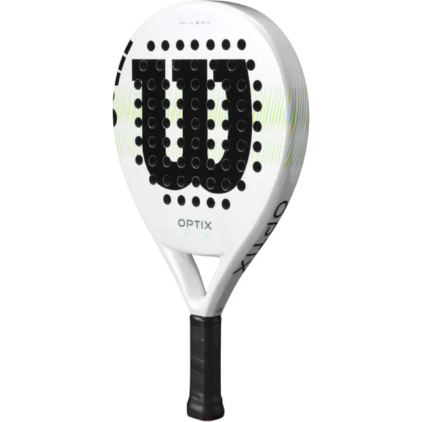 RAQUETA DE PÁDEL WILSON OPTIX V1 BLANCO