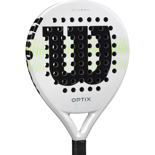 RAQUETA DE PÁDEL WILSON OPTIX V1 BLANCO