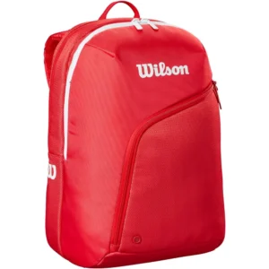 MOCHILA DE PÁDEL WILSON TOUR 1 RAQUETA ROJO/BLANCO