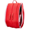b0dx2kg2th_5.webp BOLSO DE PÁDEL WILSON TOUR CAPACIDAD 6 RAQUETAS ROJO/BLANCO