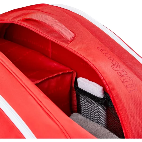 b0dx2kg2th_6.webp BOLSO DE PÁDEL WILSON TOUR CAPACIDAD 6 RAQUETAS ROJO/BLANCO