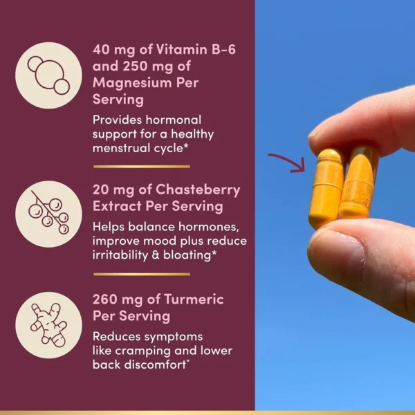 ADVANCED PMS RELIEF NATURE'S BOUNTY 60 CÁPSULAS