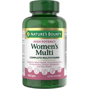 MULTIVITAMÍNICO COMPLETO MUJER HIGH POTENCY NATURE'S BOUNTY 120 TABLETAS