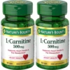L-CARNITINA NATURE'S BOUNTY 500 MG 30 TABLETAS | PACK 2