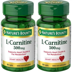 b0dzp1q3vx_1.webp L-CARNITINA NATURE'S BOUNTY 500 MG 30 TABLETAS | PACK 2