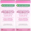PROBIÓTICO CONTROLLED DELIVERY NATURE'S BOUNTY 2 BILLONES 30 TABLETAS | PACK 2