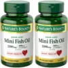 MINI ACEITE DE PESCADO NATURE'S BOUNTY 1290 MG 90 CÁPSULAS BLANDAS | PACK 2