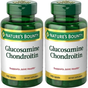GLUCOSAMINA + CONDROITINA NATURE'S BOUNTY 110 CÁPSULAS | PACK 2