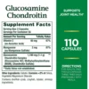 GLUCOSAMINA + CONDROITINA NATURE'S BOUNTY 110 CÁPSULAS | PACK 2