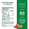 ASHWAGANDHA KSM-66 NATURE'S BOUNTY 300 MG FRUTOS ROJOS 60 GOMITAS | PACK 2