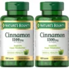 CANELA NATURE'S BOUNTY 1500 MG 100 CÁPSULAS | PACK 2
