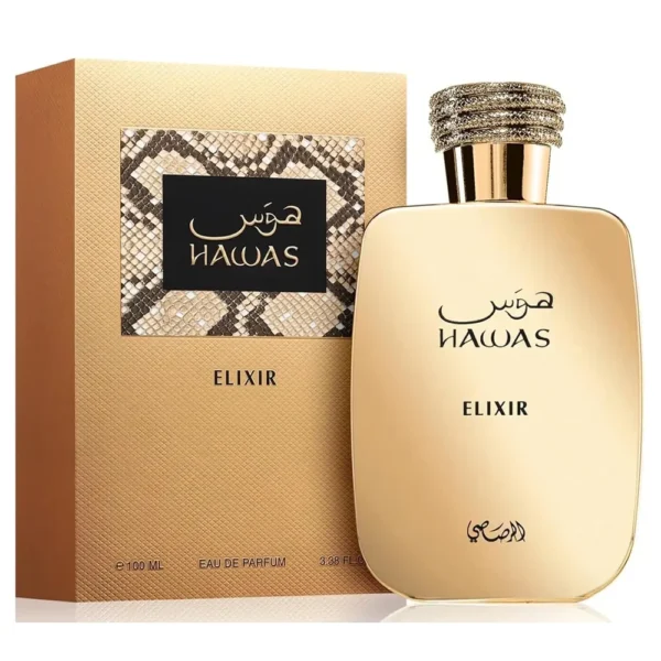 PERFUME HAWAS ELIXIR RASASI 3.4 OZ / 100 ML