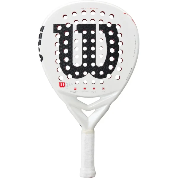 RAQUETA DE PÁDEL WILSON BELA S V3 BLANCO