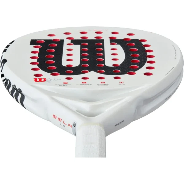 RAQUETA DE PÁDEL WILSON BELA S V3 BLANCO