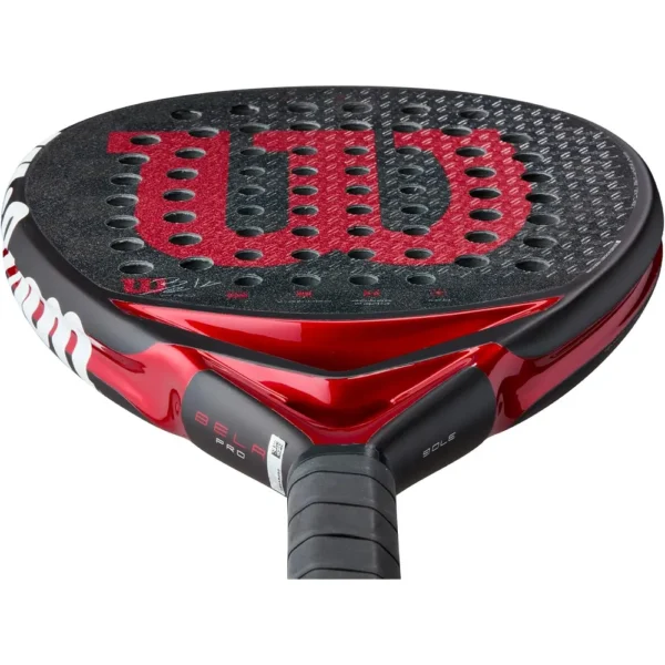 RAQUETA DE PÁDEL WILSON BELA PRO V3 NEGRO