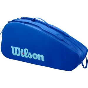 b0f3fqs4pq_1.webp BOLSO WILSON ULTRA V5 TOUR AZUL CAPACIDAD 6 RAQUETAS