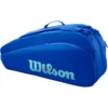 BOLSO WILSON ULTRA V5 TOUR AZUL CAPACIDAD 6 RAQUETAS
