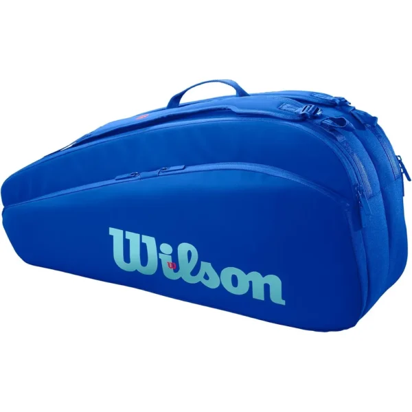 BOLSO WILSON ULTRA V5 TOUR AZUL CAPACIDAD 6 RAQUETAS