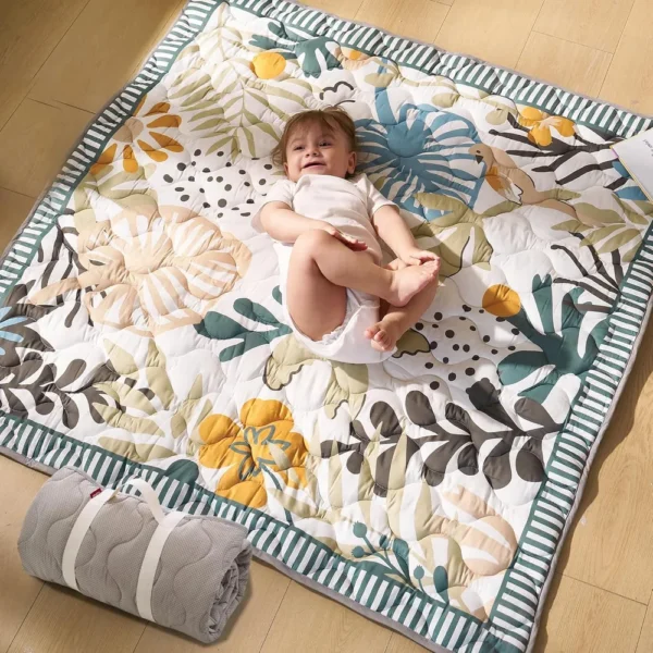 ALFOMBRA DE JUEGOS BEBE MOMCOZY 50 X 50 CM