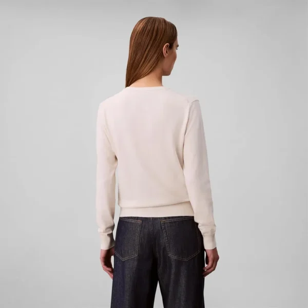 Calvin Klein | Jersey de cuello en V con monograma y logo