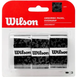 OVERGRIP DE PÁDEL WILSON ABSORB X NEGRO
