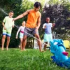 NERF JUGUETE SUPER SOAKER HOP & CHOMP CON ASPERSOR
