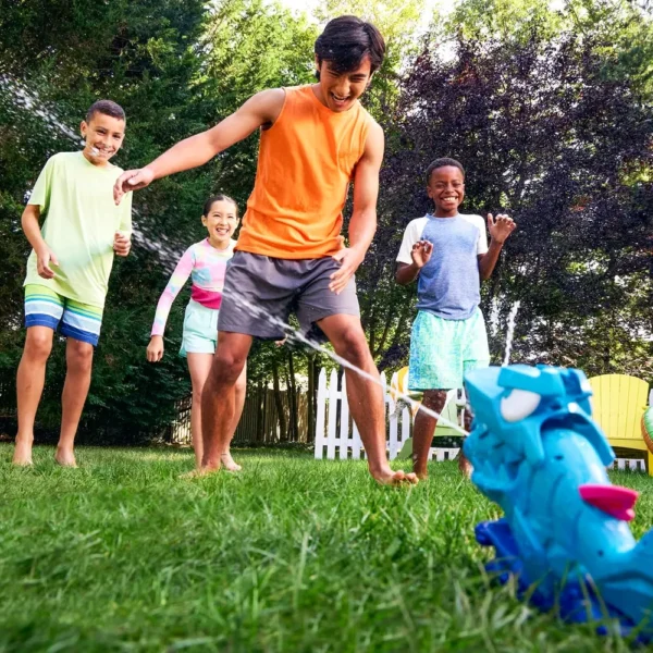 NERF JUGUETE SUPER SOAKER HOP & CHOMP CON ASPERSOR