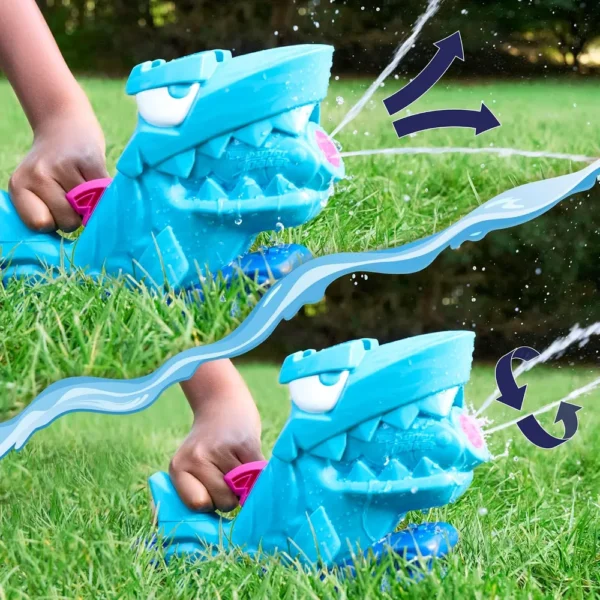 NERF JUGUETE SUPER SOAKER HOP & CHOMP CON ASPERSOR