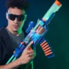 NERF LANZADOR LOADOUT CYBERLIGHT GHOST CON LUCES LED