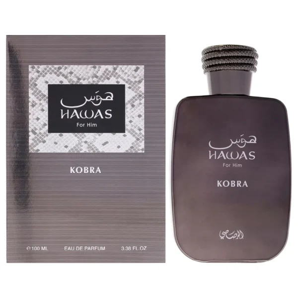 PERFUME HAWAS KOBRA RASASI 3.4 OZ / 100 ML
