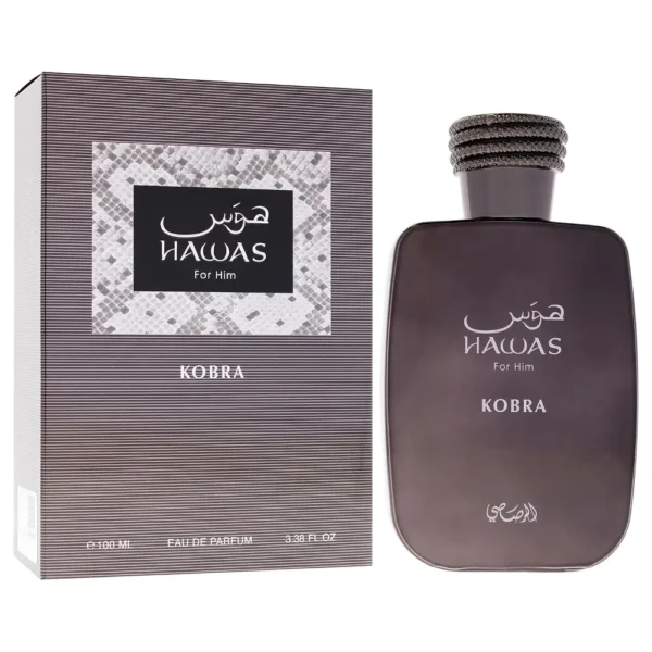 PERFUME HAWAS KOBRA RASASI 3.4 OZ / 100 ML
