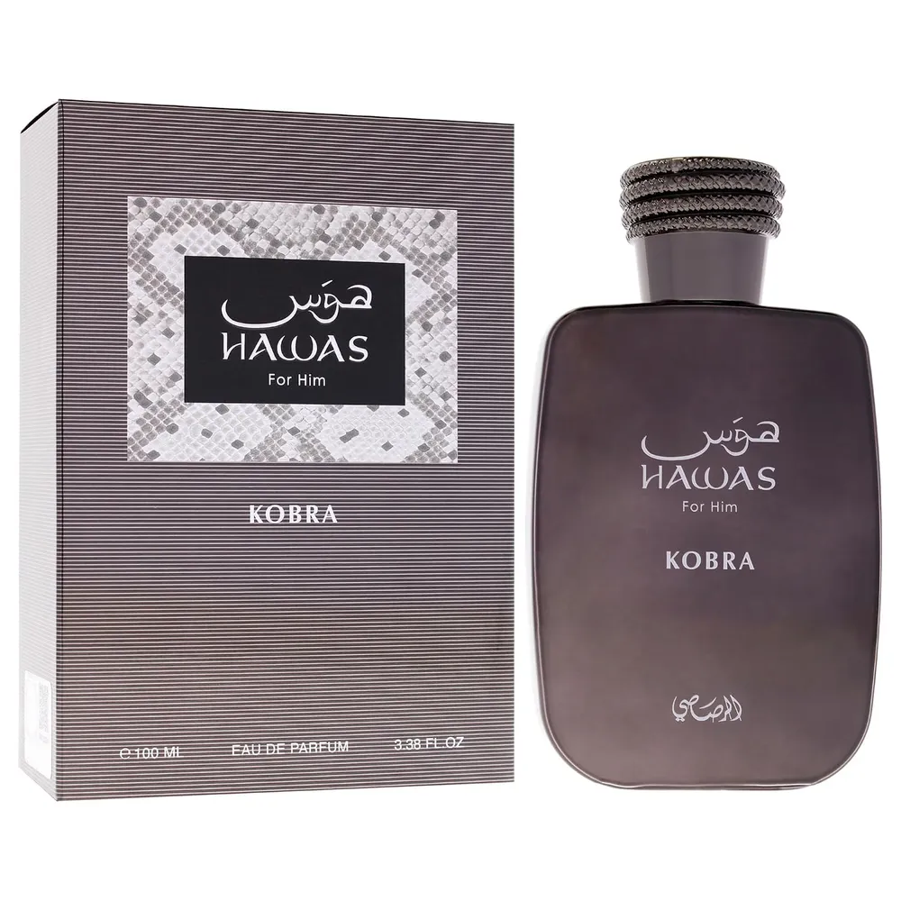 PERFUME HAWAS KOBRA RASASI 3.4 OZ / 100 ML - Imagen 4