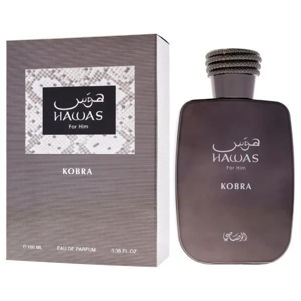 PERFUME HAWAS KOBRA RASASI 3.4 OZ / 100 ML