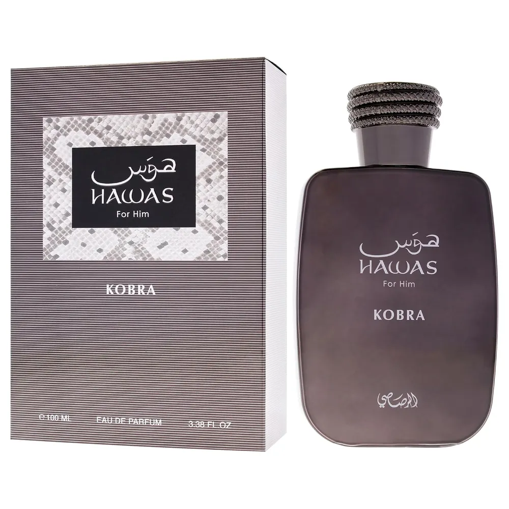 PERFUME HAWAS KOBRA RASASI 3.4 OZ / 100 ML - Imagen 5