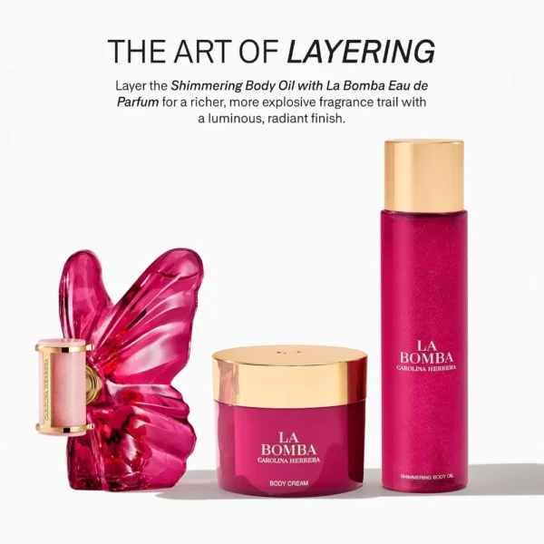 ACEITE CORPORAL CAROLINA HERRERA LA BOMBA SHIMMERING MUJER 5.1 OZ / 150 ML