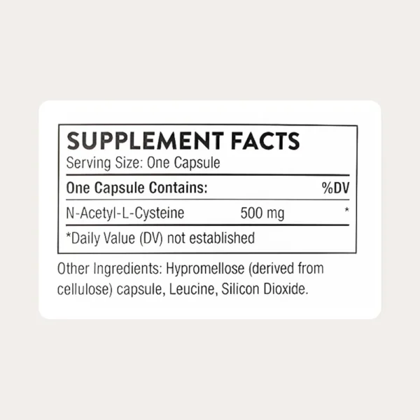 b0fqm1cvv9_2.webp NAC N-ACETILCISTEÍNA THORNE 500 MG 180 CÁPSULAS