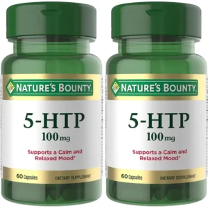5-HTP NATURE'S BOUNTY 100 MG 60 CÁPSULAS | PACK 2